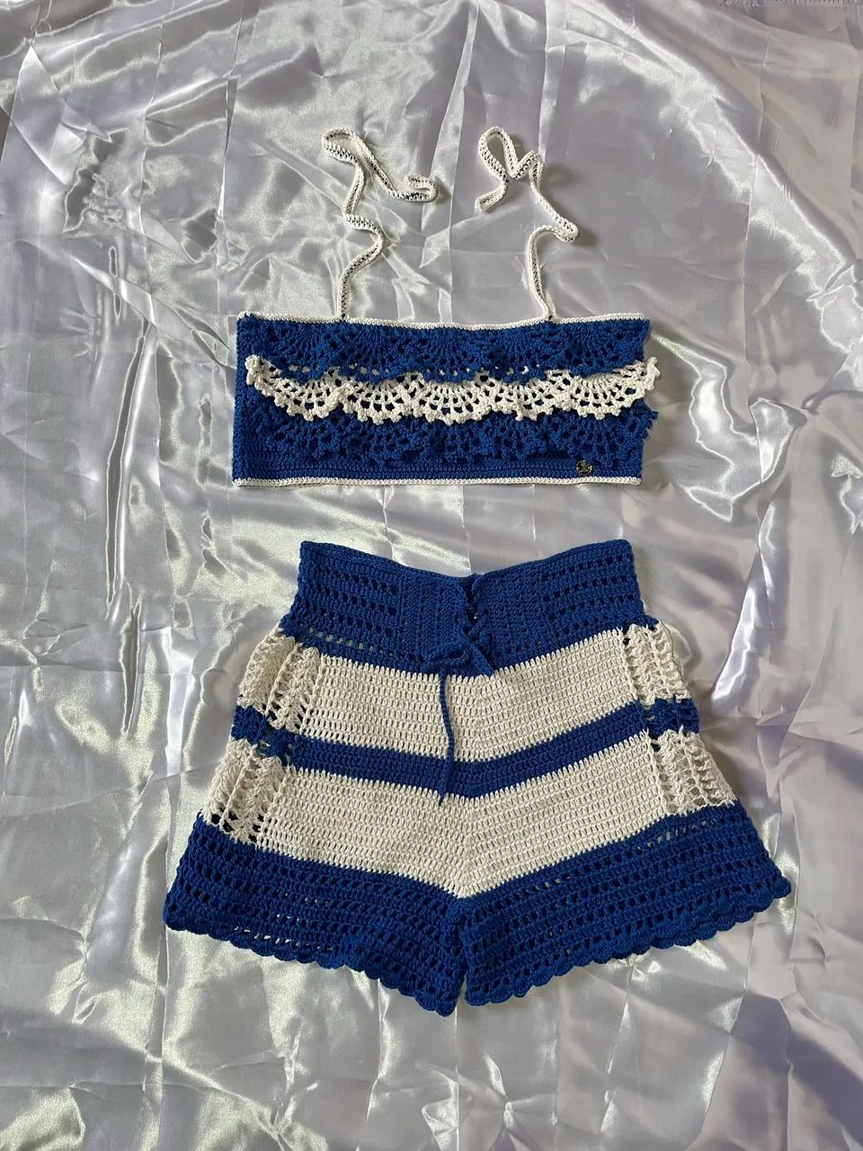 Conjunto de crochê  - Foto 2