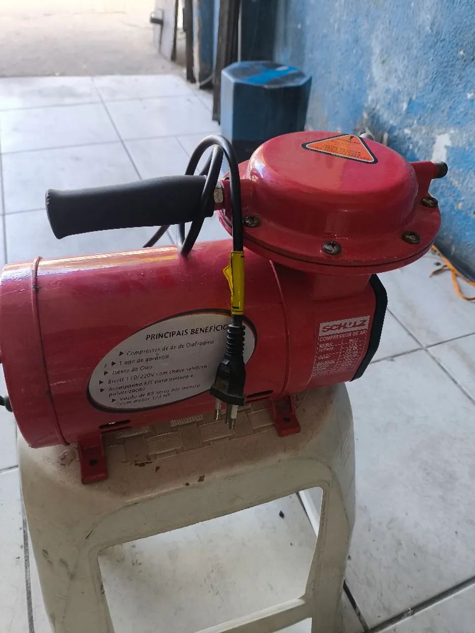 Vendo compressor de pintura 