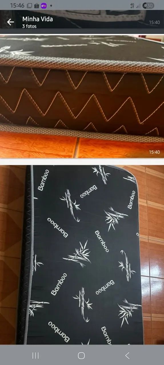 Vendo colchão novo Solteiro.D20. - Foto 3