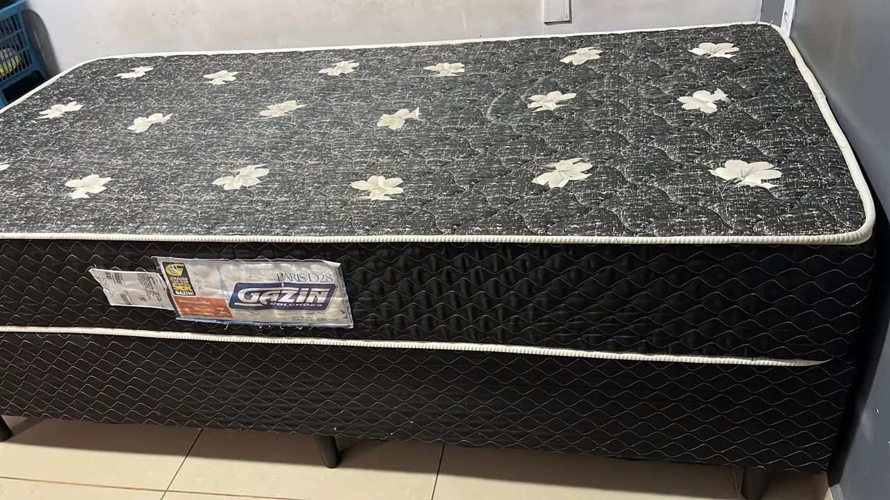 Cama Box Solteiro Gazin+ Colchão D28 - Foto 2