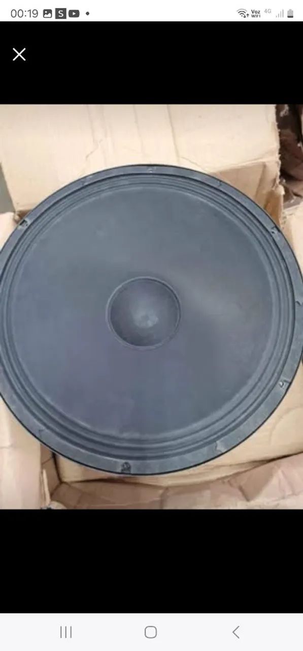 Alto falante 12polegadas 400w rms  8 ohms hinor novo para caixas de som ou veicular - Foto 2