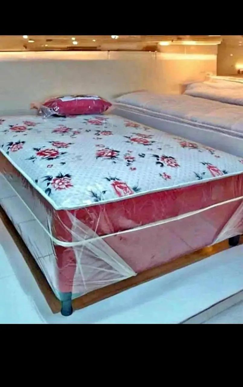 Cama Box Casal Espuma 7 cm
