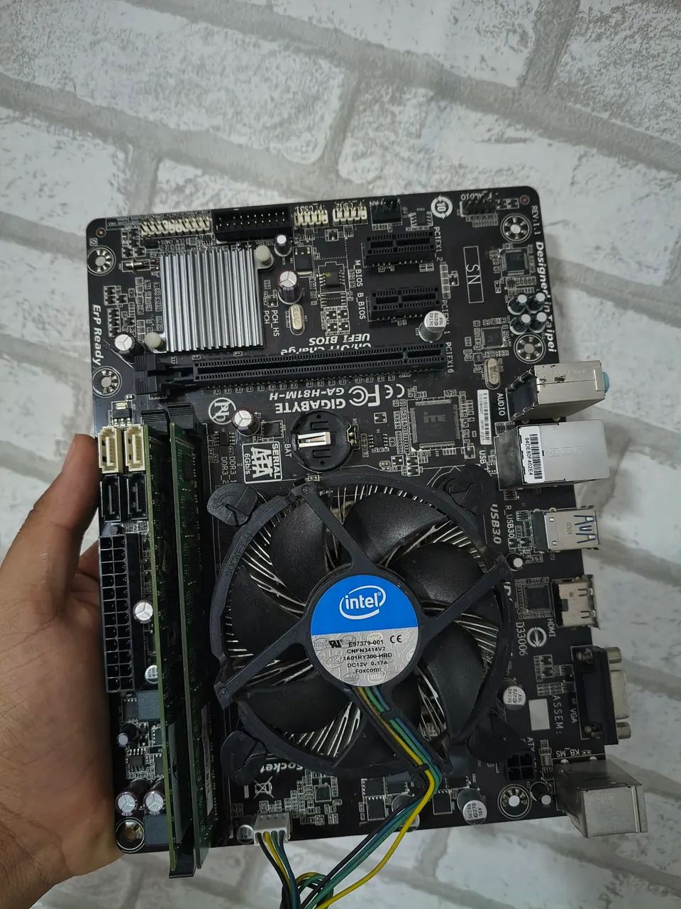 Kit placa mãe i7 4th+ 8 GB - Foto 4