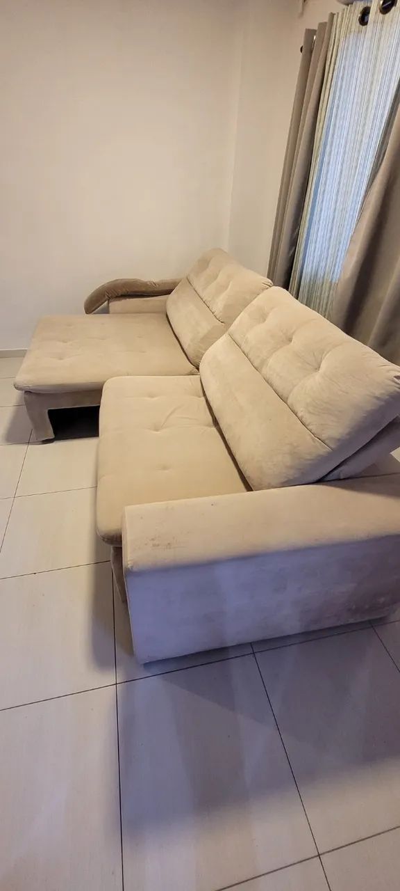Sofá retrátil confortável - Foto 2