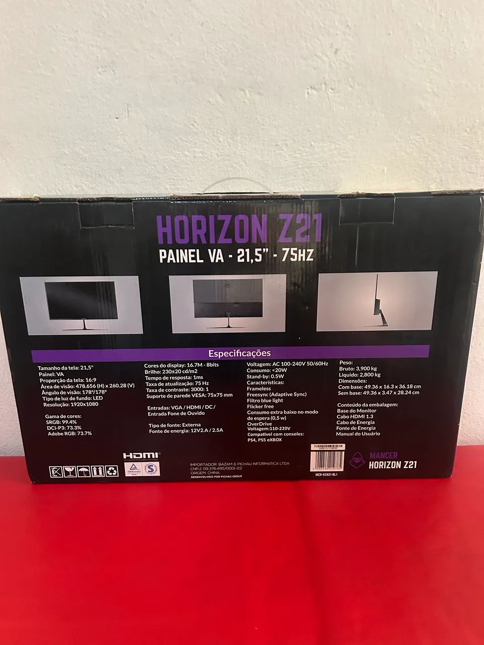 Monitor Mancer 75hz - Foto 4
