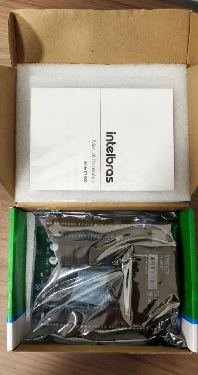 Controladora De Acesso Ct 500 2p - Intelbras