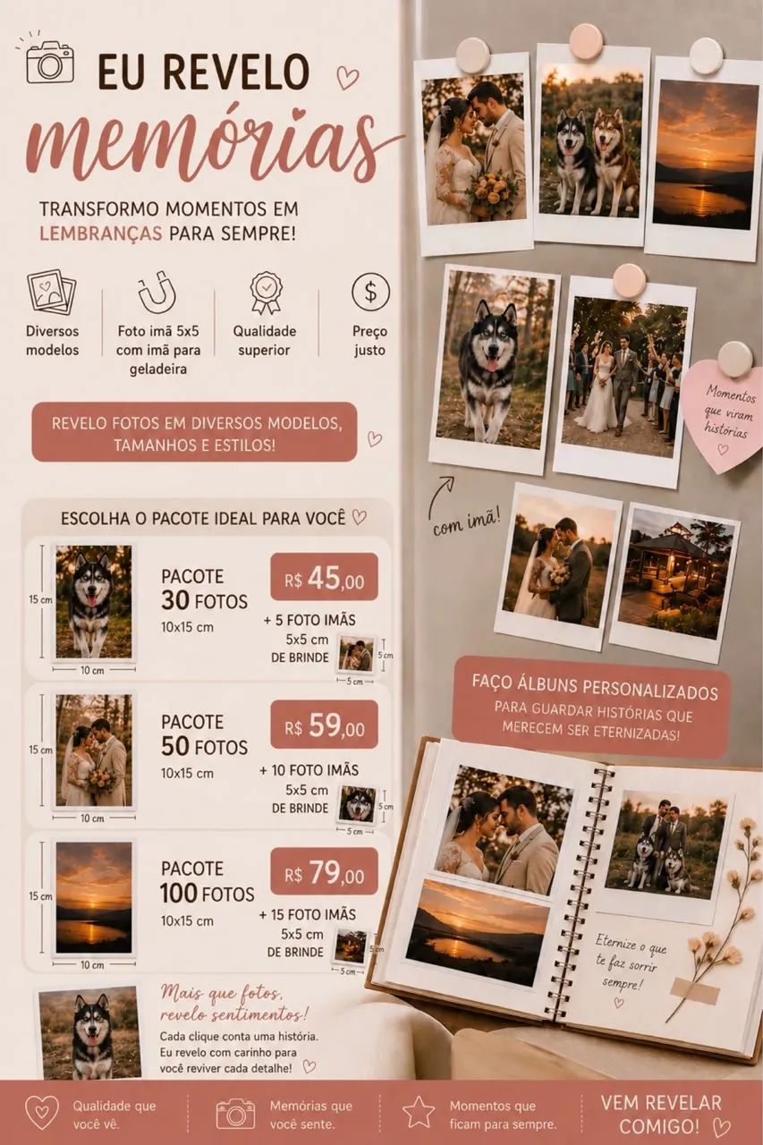 Impressão de fotos
