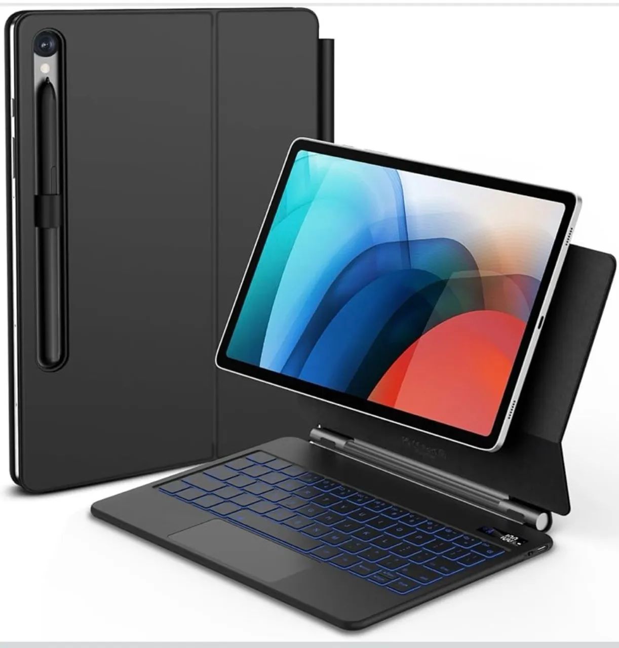Capa com Teclado e Trackpad para Samsung Galaxy  de 11 polegadas