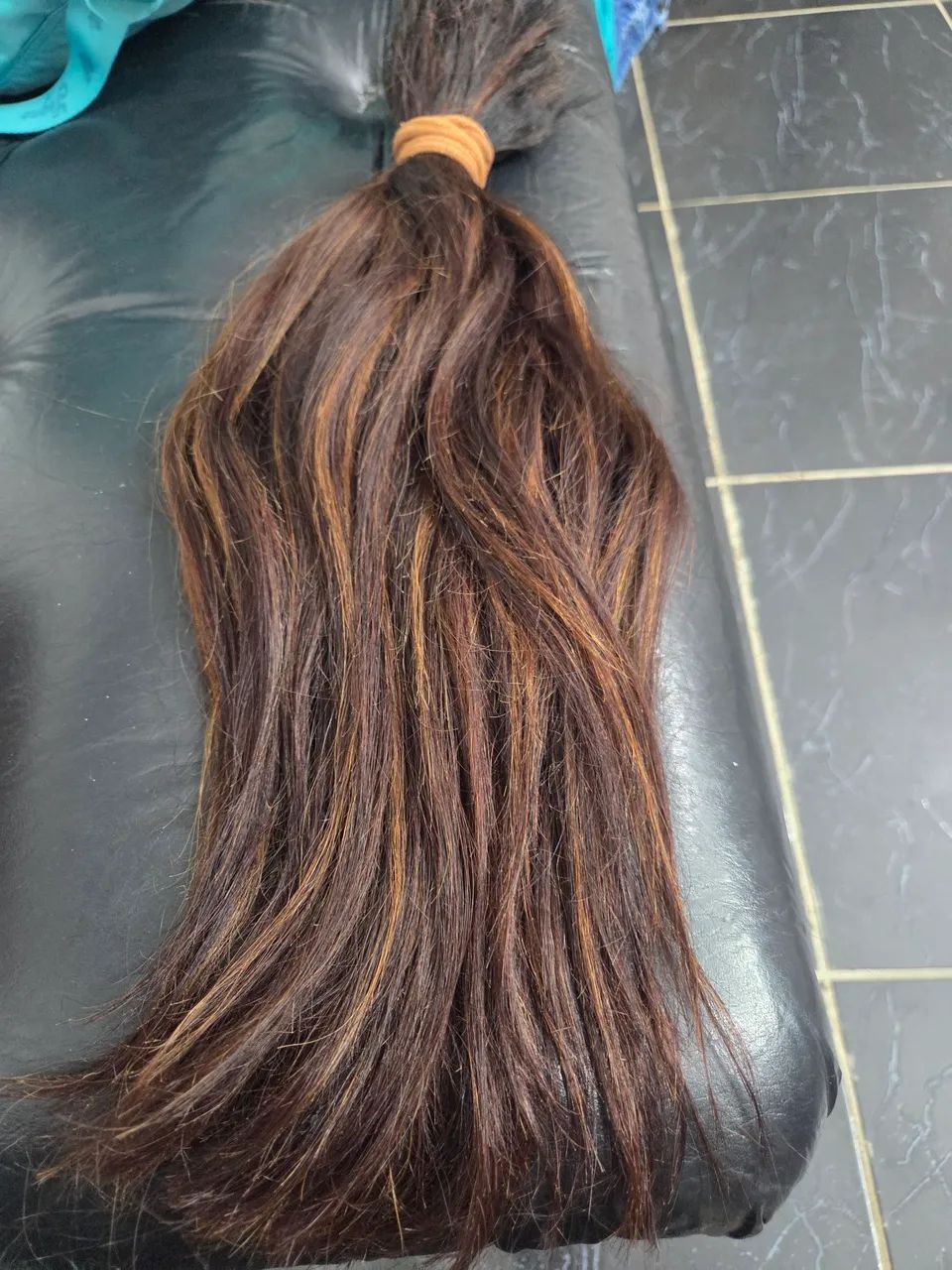 Cabelo humano morena iluminada  - Foto 4