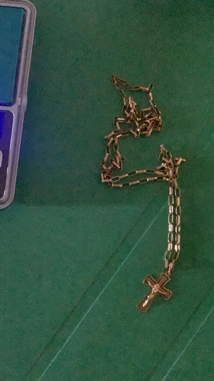 Colar de ouro 18k