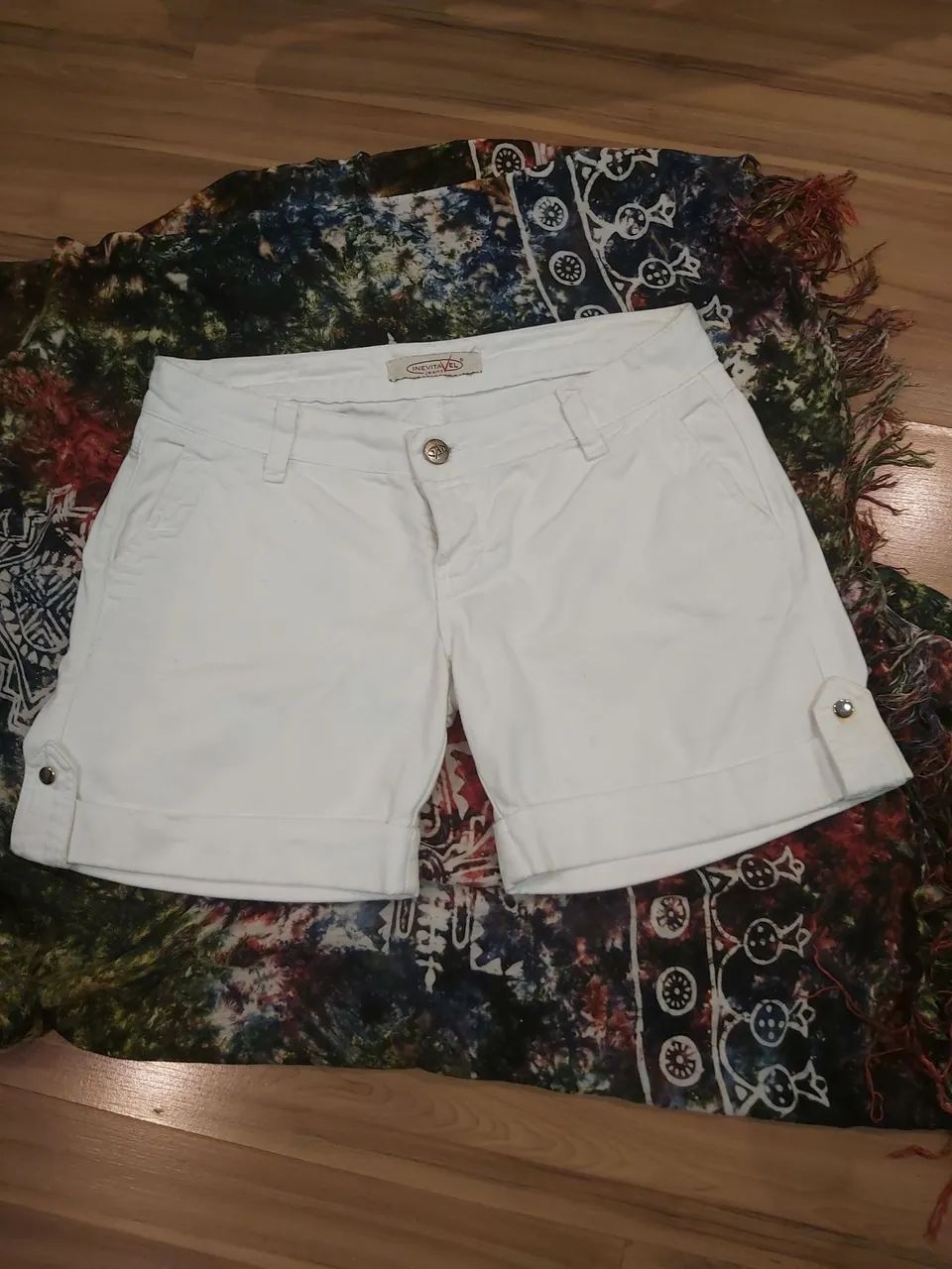 Shorts branco perfeito