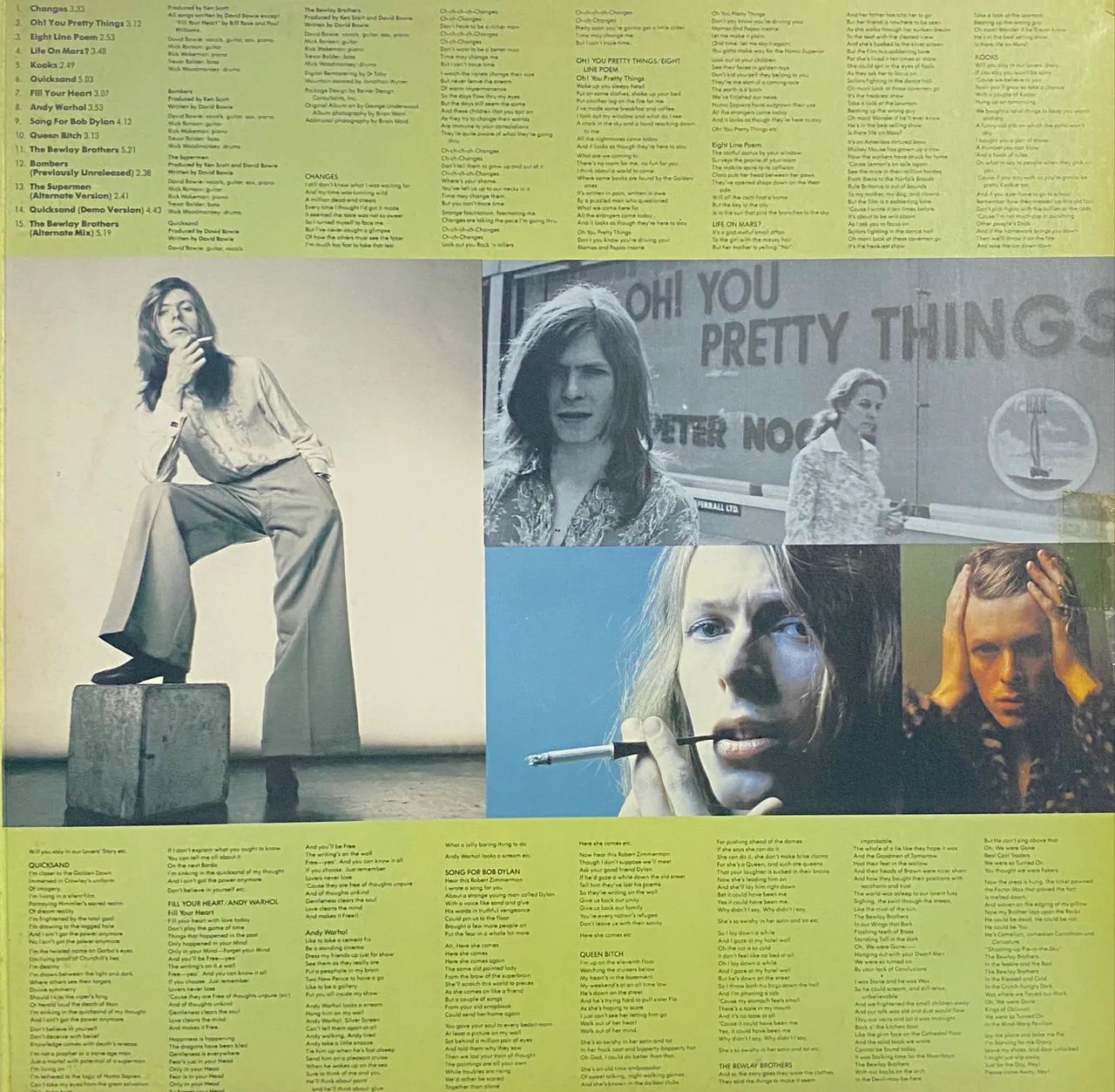 Colecionável DAVID BOWIE - HUNKY DORY - LP VINIL - Hobbies e