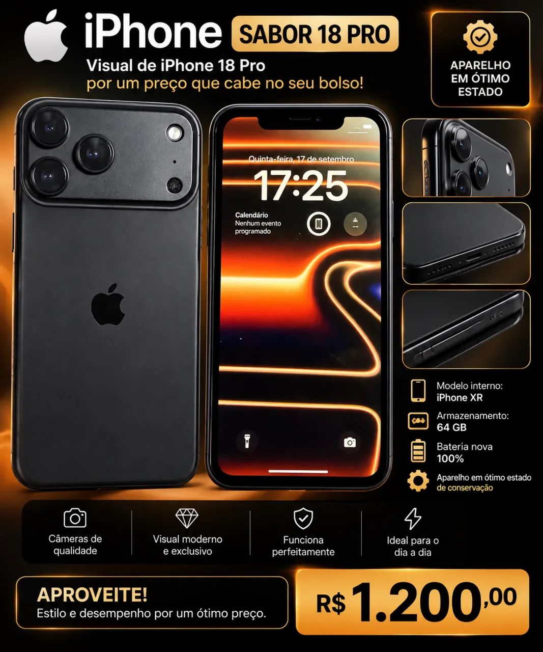Celular 18 ótima qualidade 