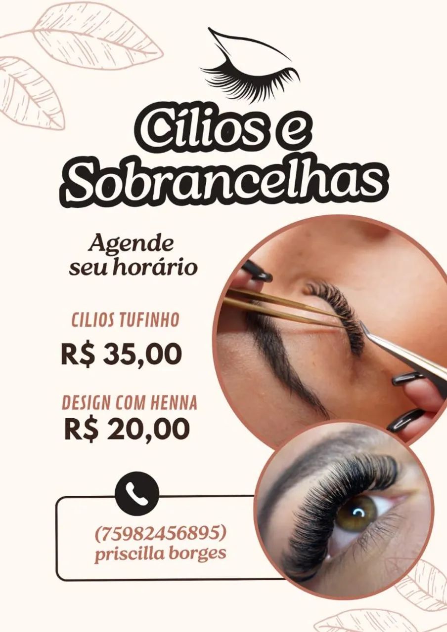 Cílios tufinho 