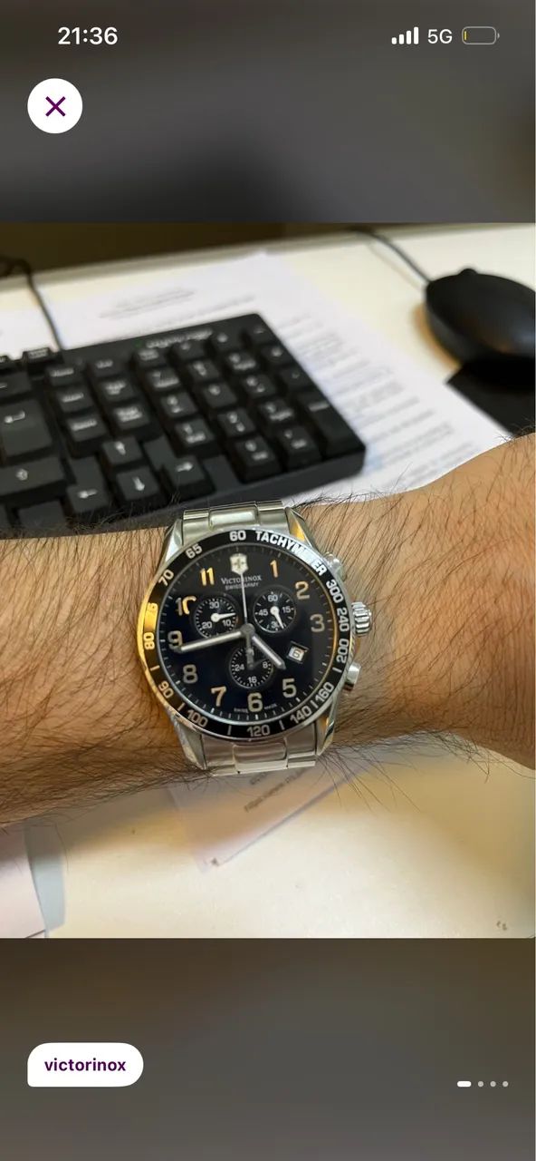 Relogio Victorinox chrono - Foto 3