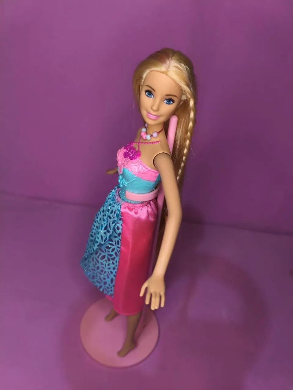 Boneca Barbie Cabelos longos Mágicos  - Foto 3