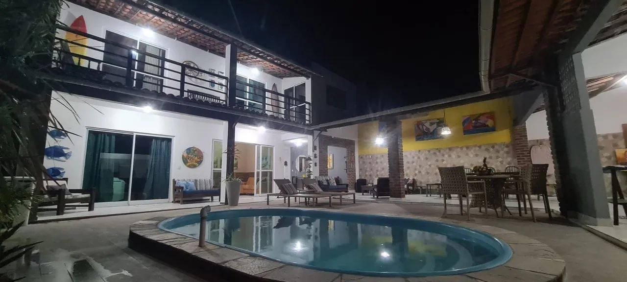 Casa praia 6 suítes * 