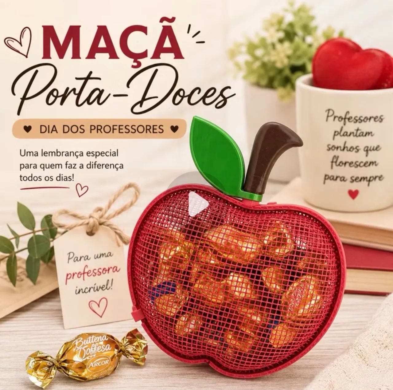 Lembrancinha Dia dos Professores 