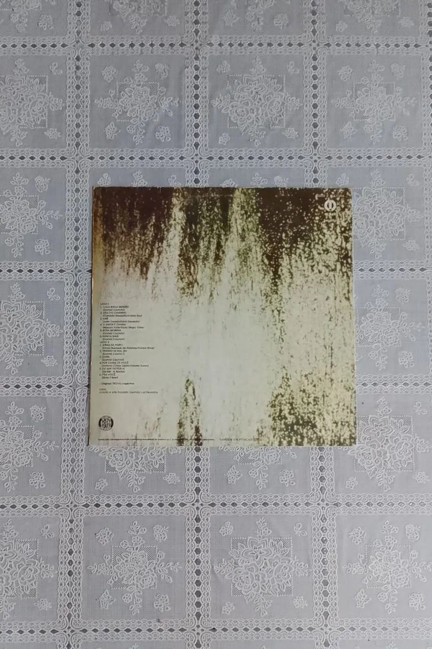 LP Atrás da porta - Nana Caymmi - CDs, DVDs etc - Cachoeira