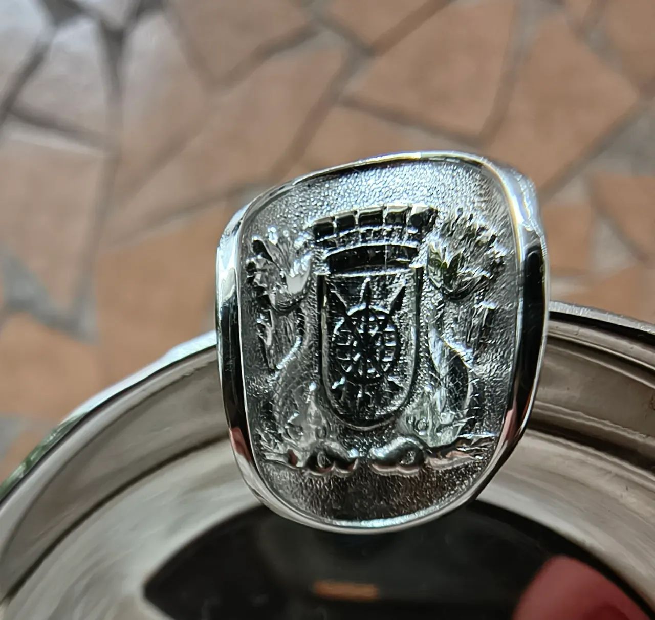 Cinzeiro aço inox 