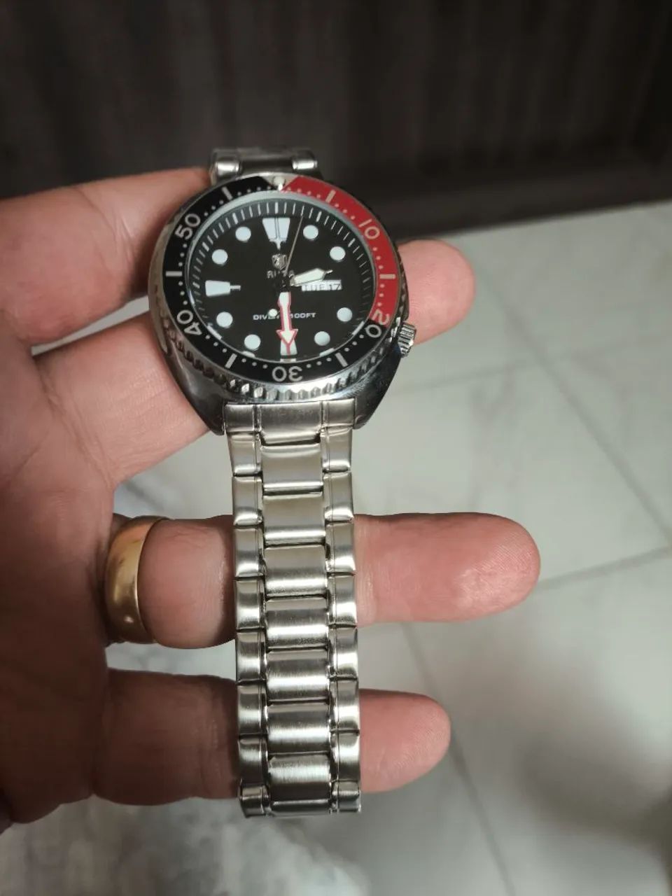 Relógio Ruda novo quartzo  - Foto 5