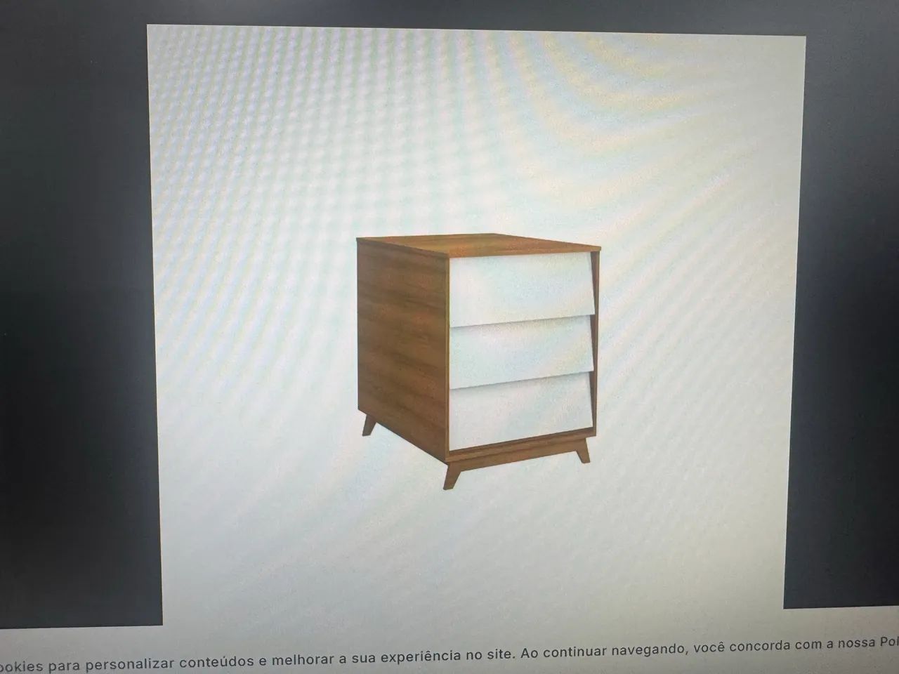 Kit quarto infantil com berço que vira cama, cômoda e armário  - Foto 2