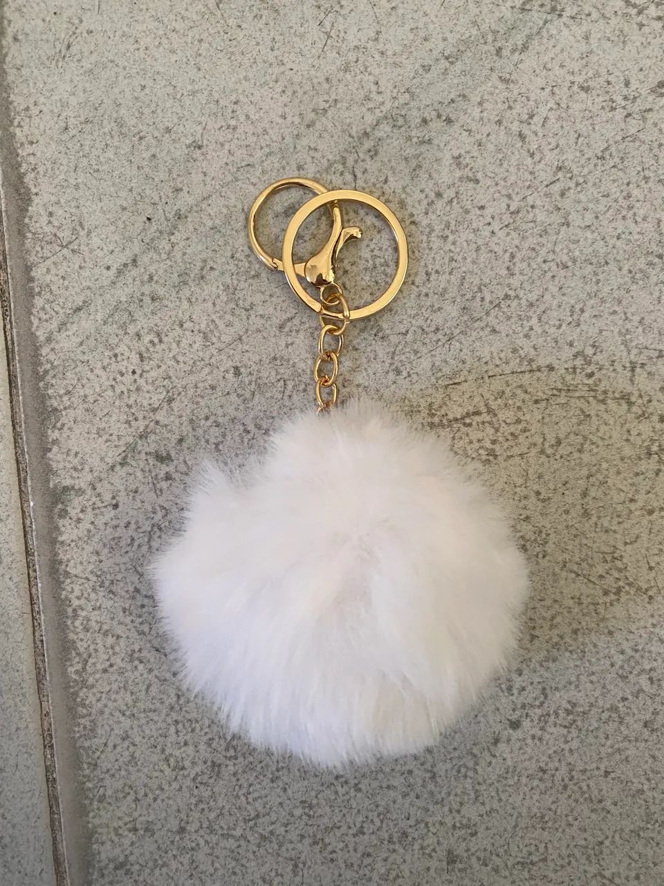 chaveiro de pompom