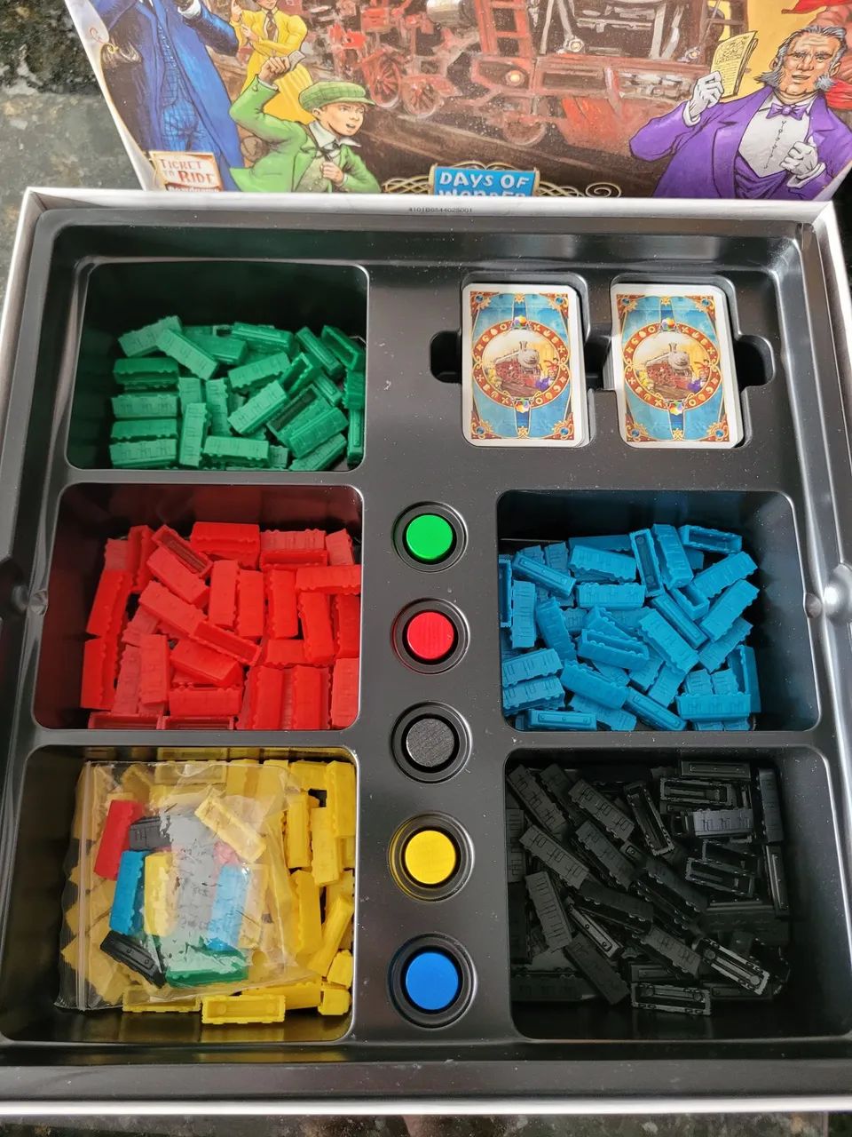 Jogo de Tabuleiro Ticket to Ride - Em Inglês - Excelente estado - Foto 5