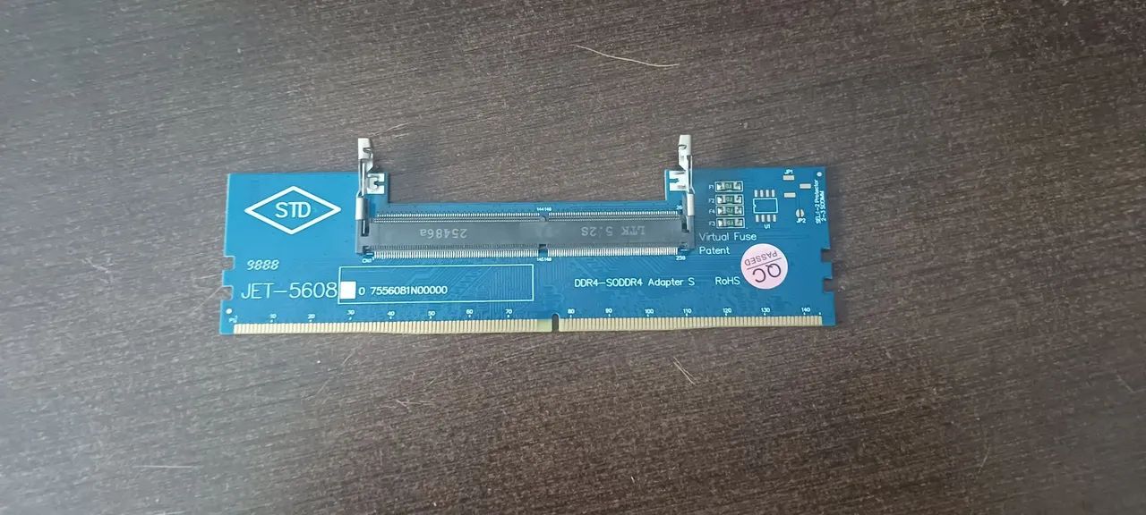 Adaptador SODIMM para DIMM DDR4 (SODDR4)