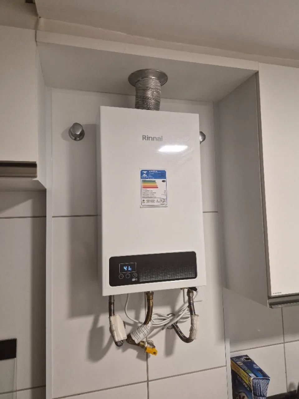 Aquecedor Digital  RINAI a Gás GN 15Litros 