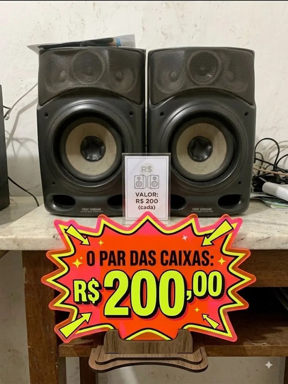 Caixas de som Aiwa 