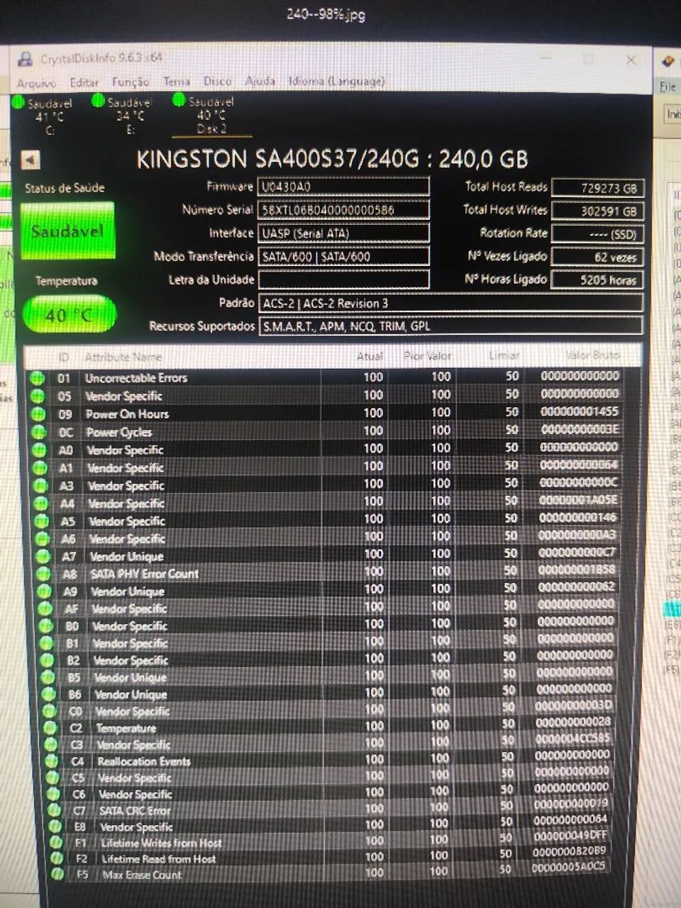 SSD Kingston 240gb  - Foto 2