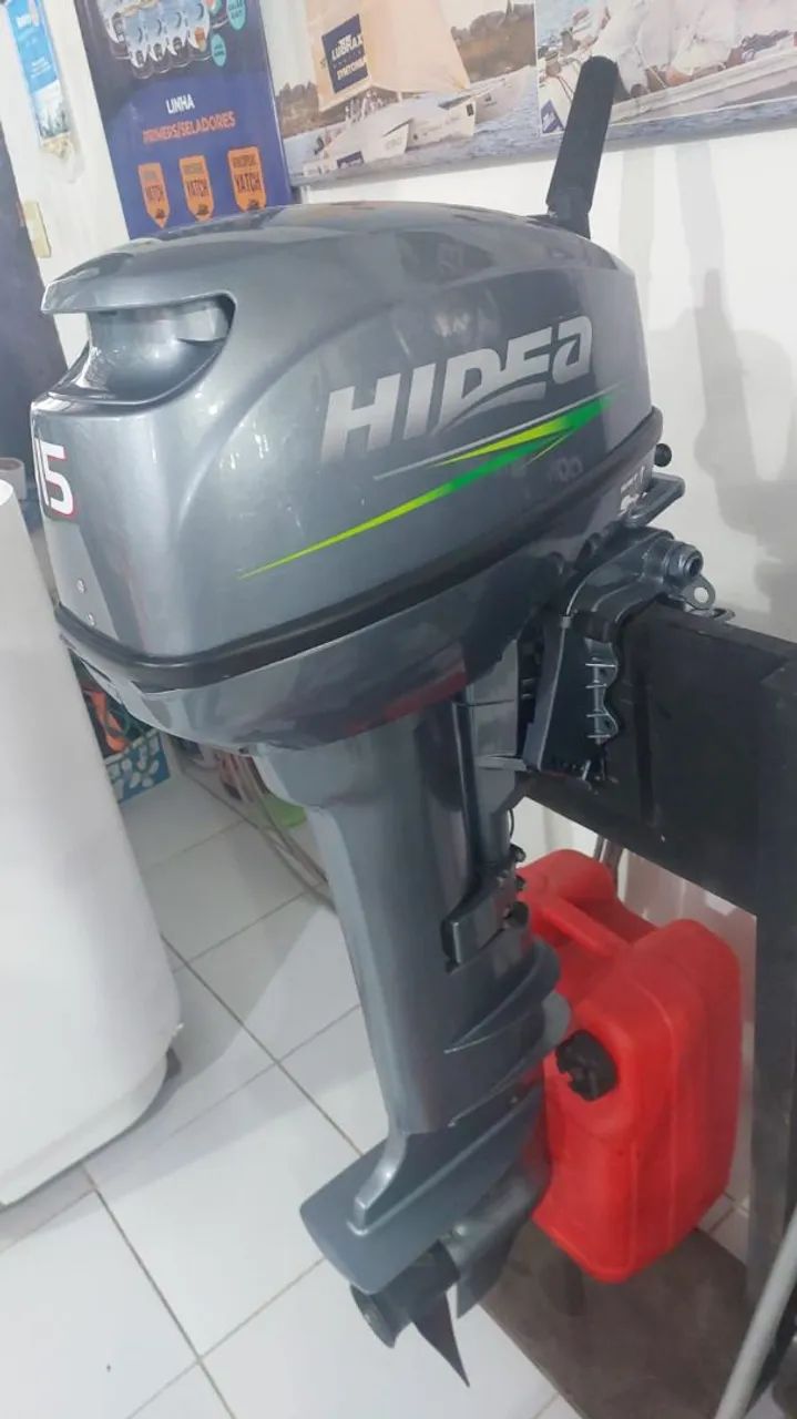 Motor Hidea 15HP rabeta longa. - Foto 2