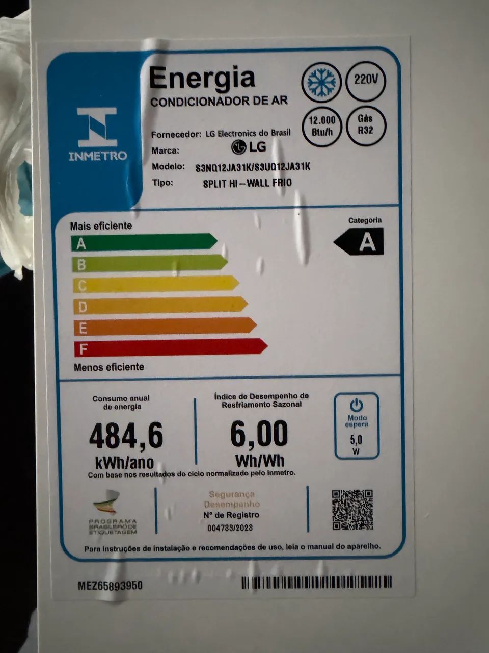Ar condicionado 12000 BTUs - Foto 3