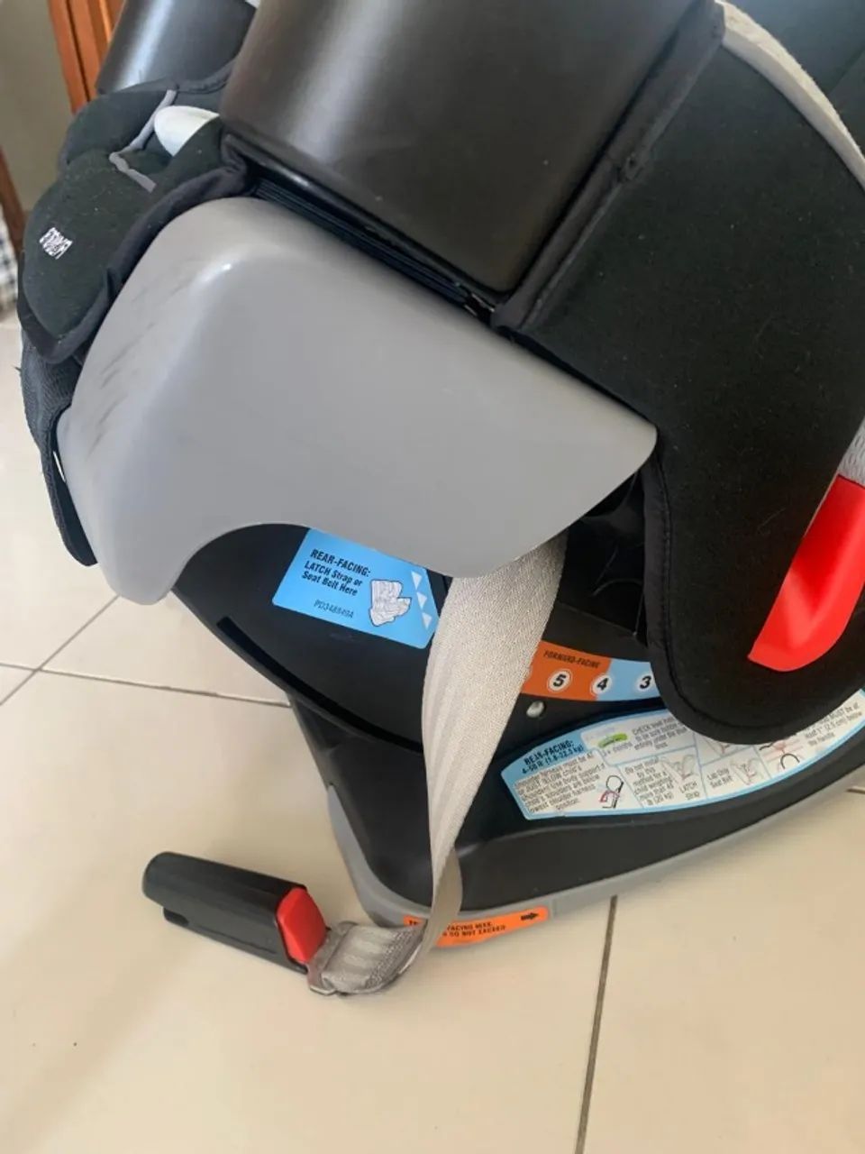Cadeira de carro infantil extend2fit convertible Graco - Foto 5