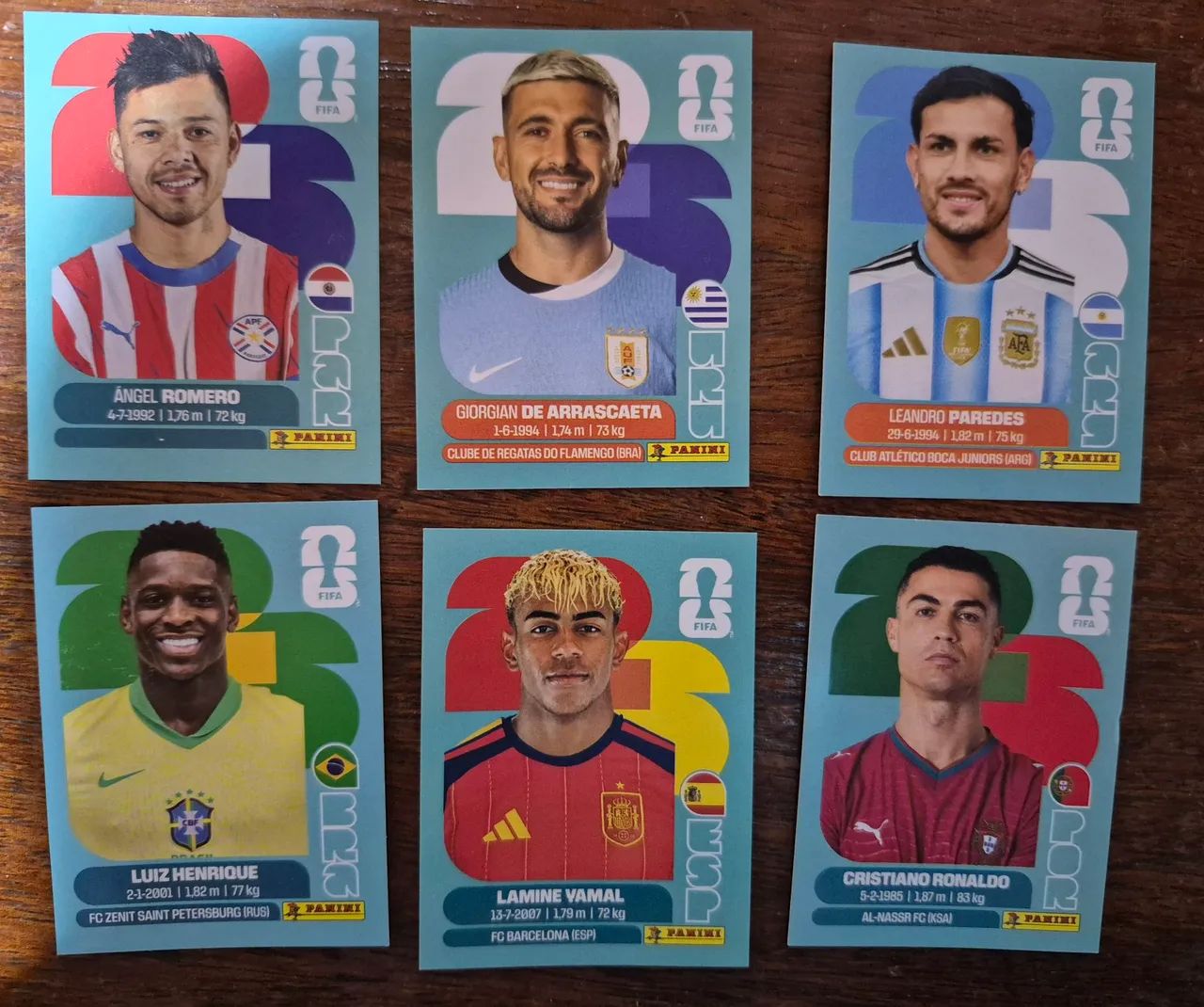 Figurinhas da Copa do Mundo 2026. - Foto 5