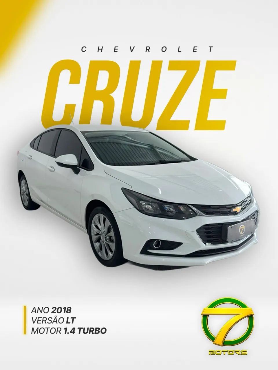 Chevrolet Cruze CRUZE LT 1.4 16V Turbo Flex 4p Aut. 2018