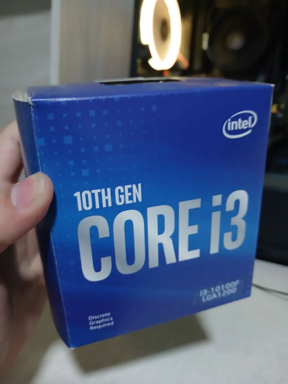 Processador Intel i3 10100f na caixa