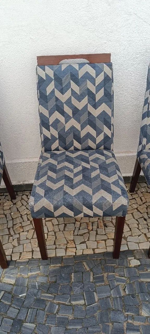Seis cadeiras de mesa de jantar - Foto 3