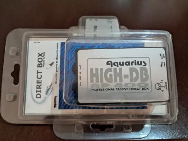 Direct Box Aquarius - high-DB AP 400 - Profissional Passive - Dois (2) - Foto 5