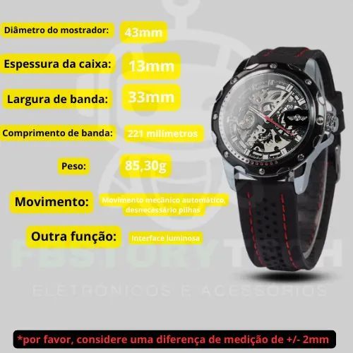 Relógios Automáticos Esportivos 2026 - Foto 4