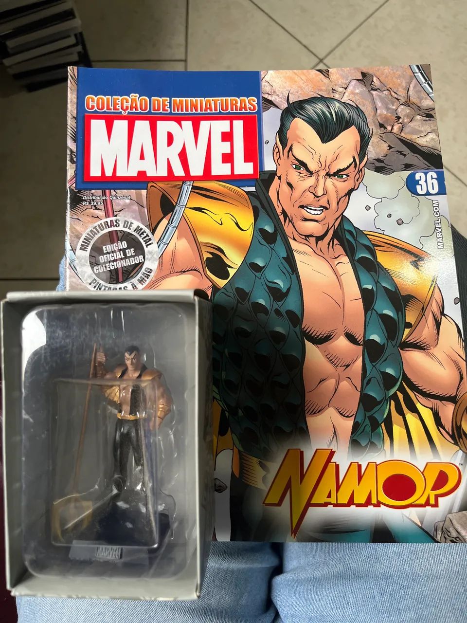 Coleção de Miniaturas Marvel - Namor