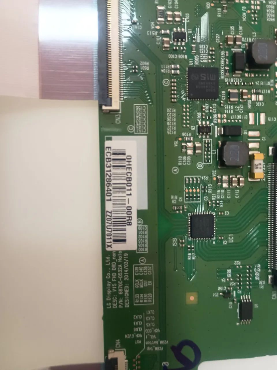  T-CON (Time Controller) da LG 43LM631COSB - Foto 3