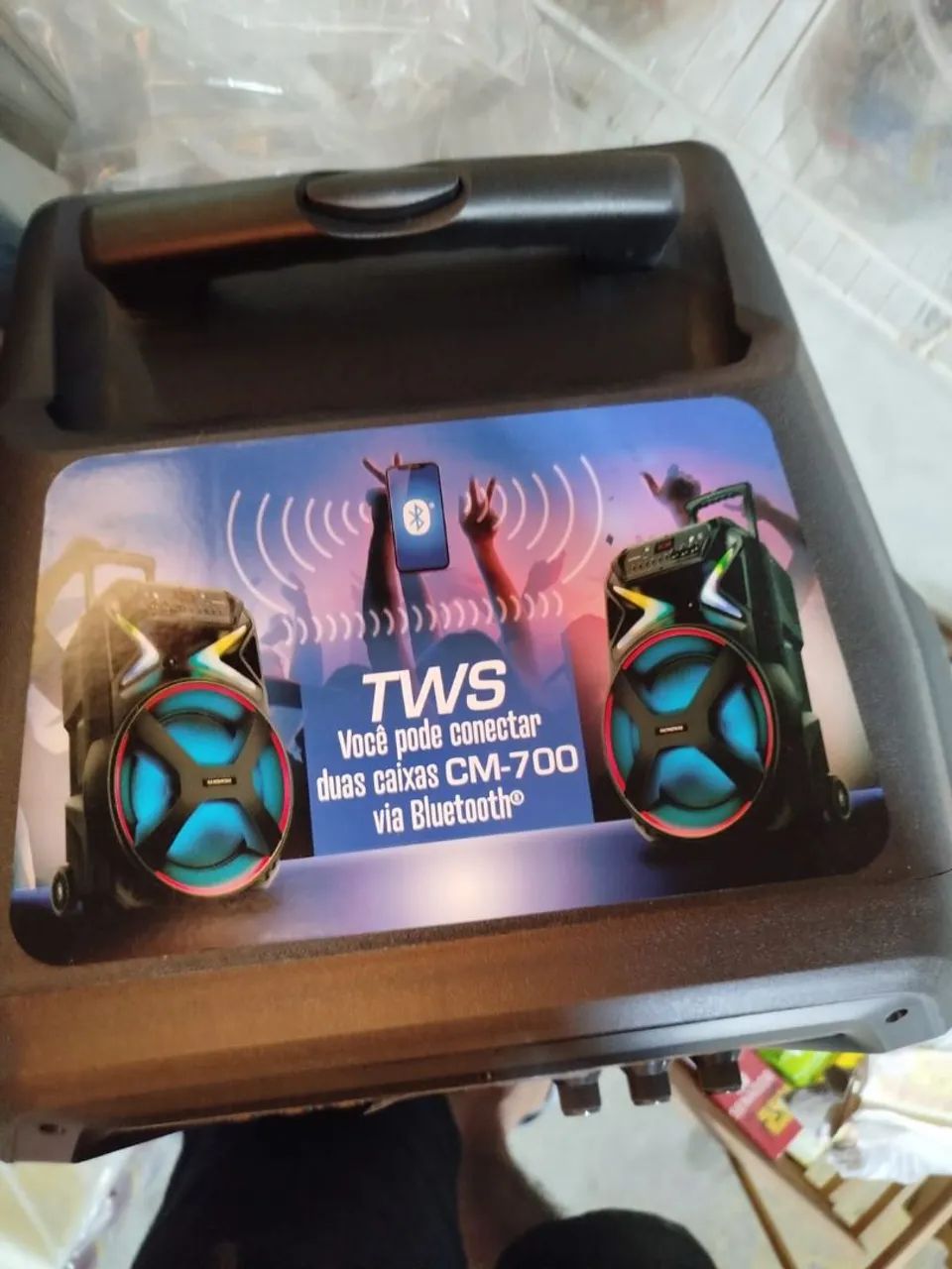 ? CAIXA DE SOM MONDIAL CM-700 ? 700W RMS! ? - Foto 4