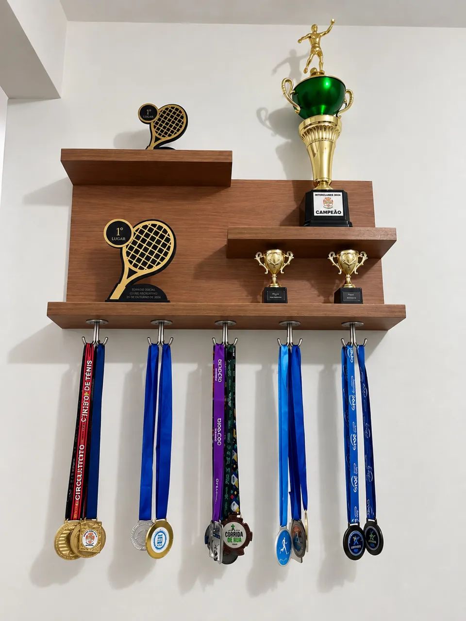 Porta troféu e medalhas 