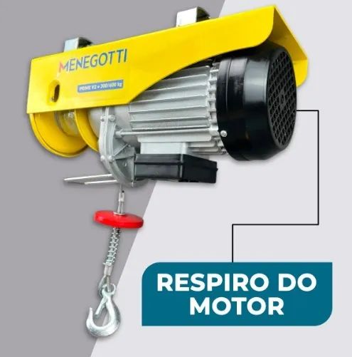 Guincho Elétrico Prime V2 150 / 300 kg menegotti - Foto 3
