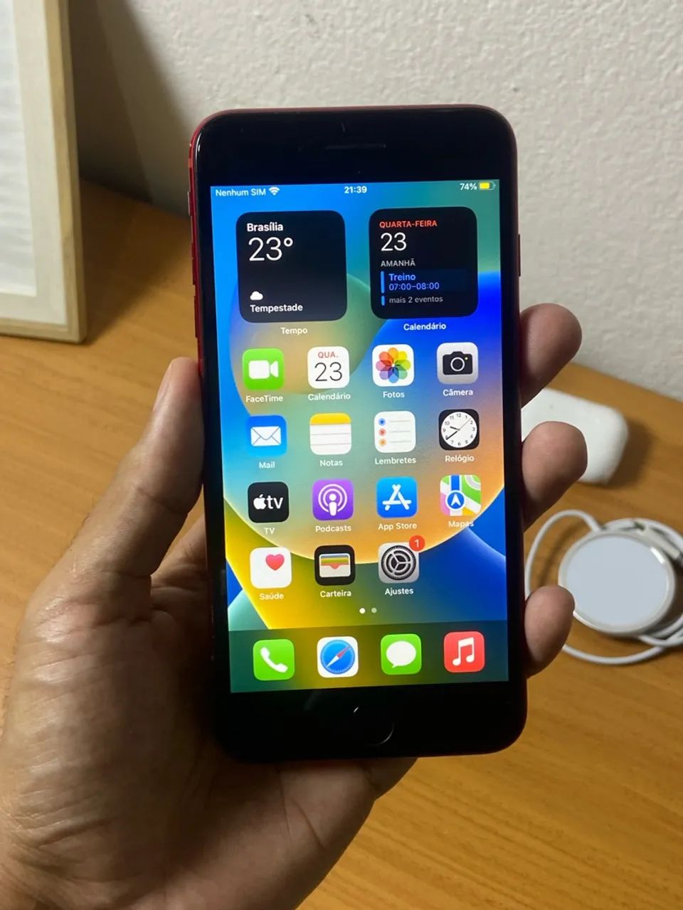 iPhone 8 Plus bateria 100%