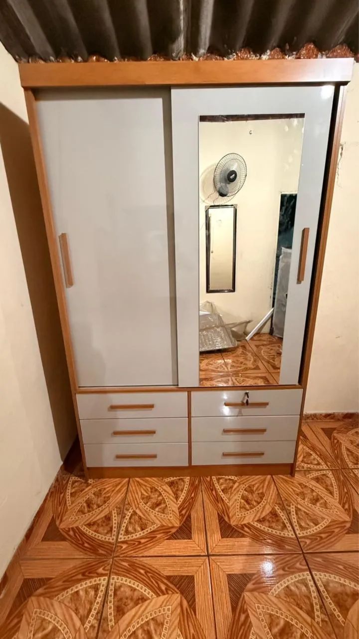 Guarda roupa Chicago solteiro 