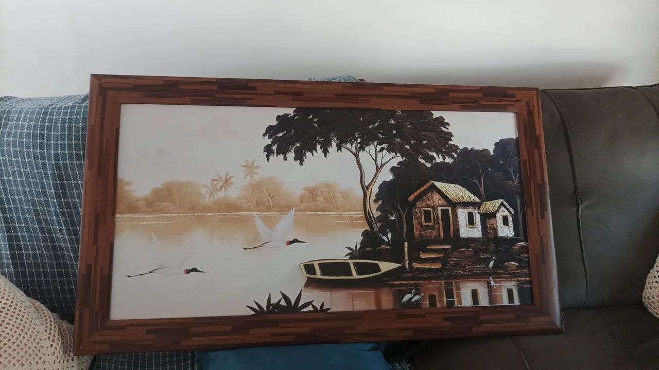 Quadro mede 1 metro 