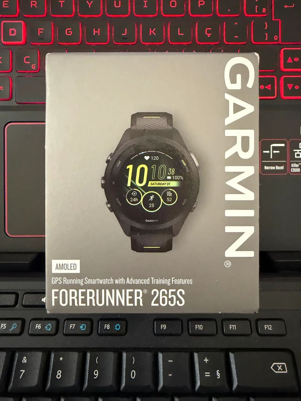 Garmin Forerunner 265S Preto